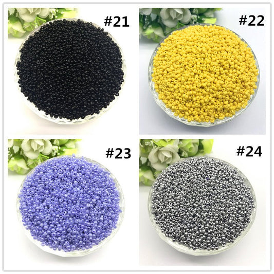 1000pc Czech Glass Seed Beads Accessories for Bracelet and Necklace Jewelry Making image 1