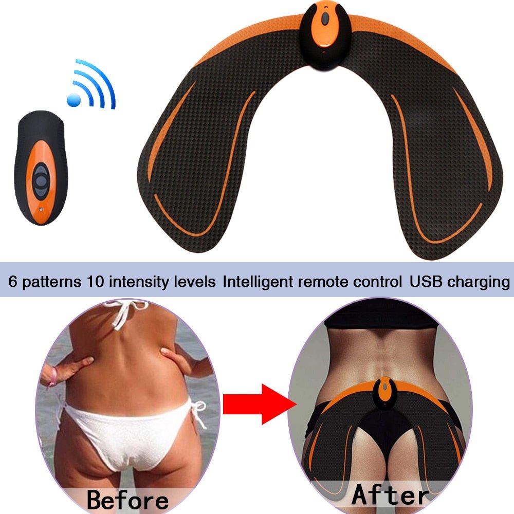 Ems Abdominal Muscle Trainer Abs Trainer Ems Hip Trainer Muscle Stimulator Abs Fitness Butt Waist And Thigh Trainer Men Women image 15