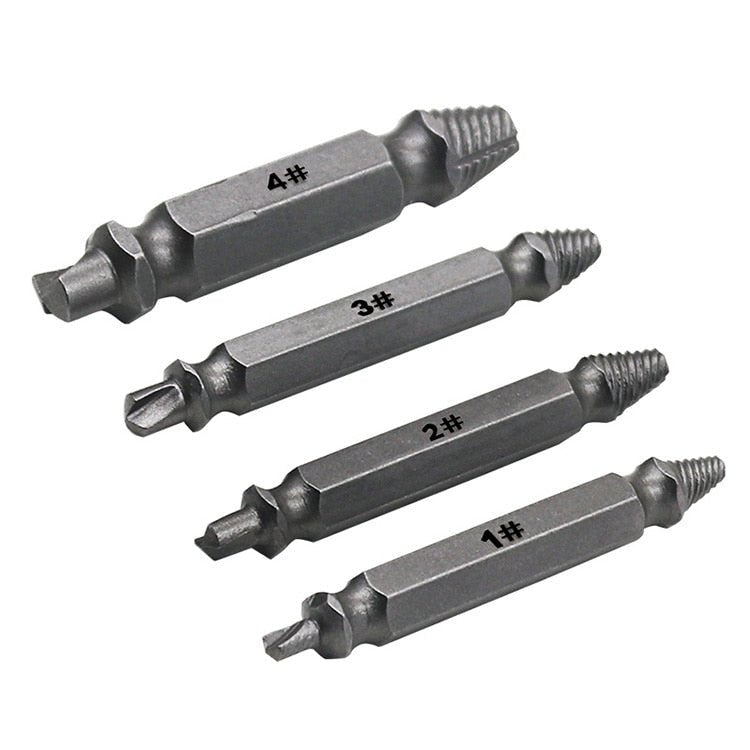 4pcs Damaged Screw Extractor Drill Bits Remover Set image 7