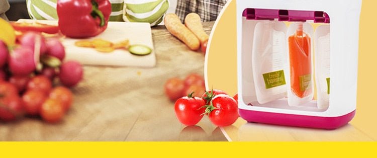 Baby Food Squeeze Station and Pouches image 16