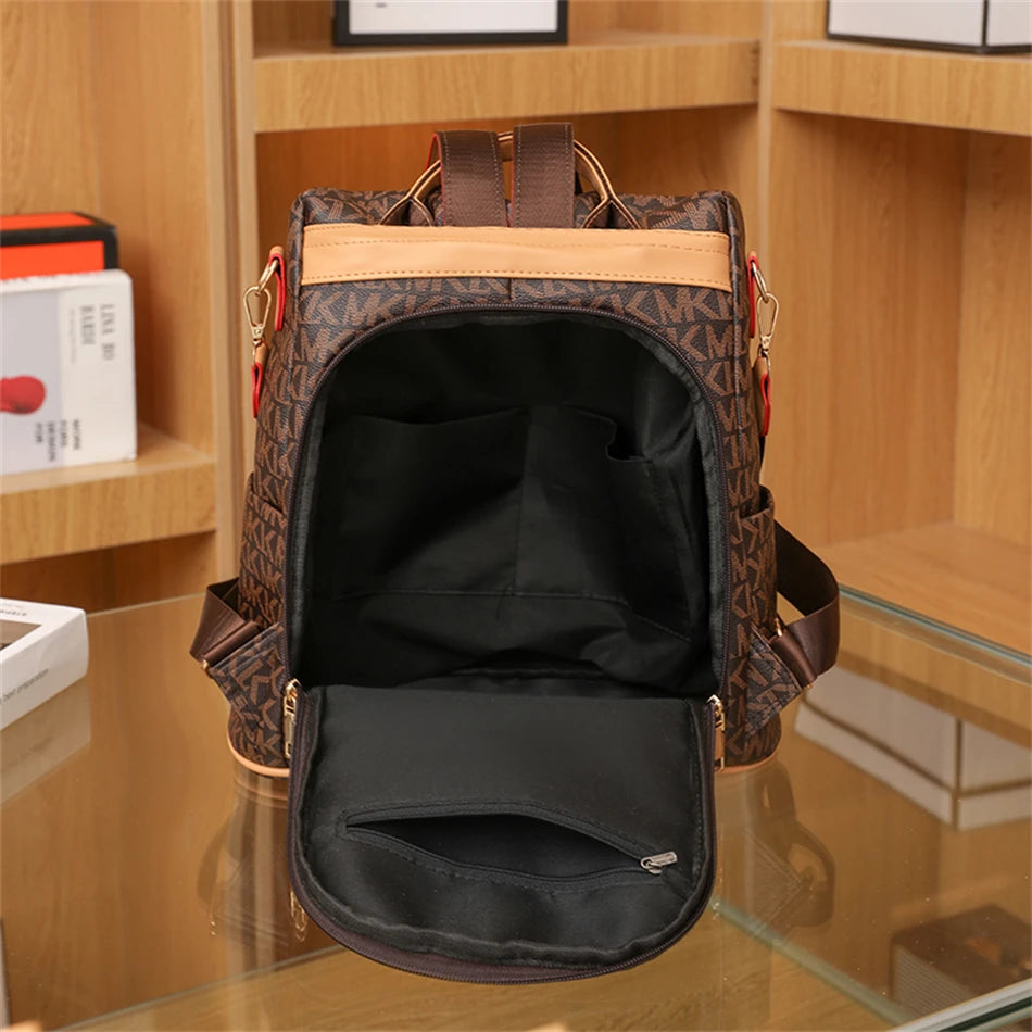 Fashion Backpack For Women PVC Waterproof Shoulder Bag Pack Female Casual Anti-theft Rucksack Shopping Travel Girl School Bags image 20