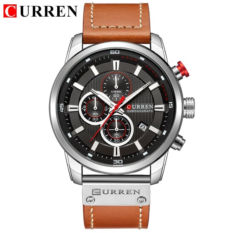 Top Brand Luxury Chronograph Quartz Watch image 7