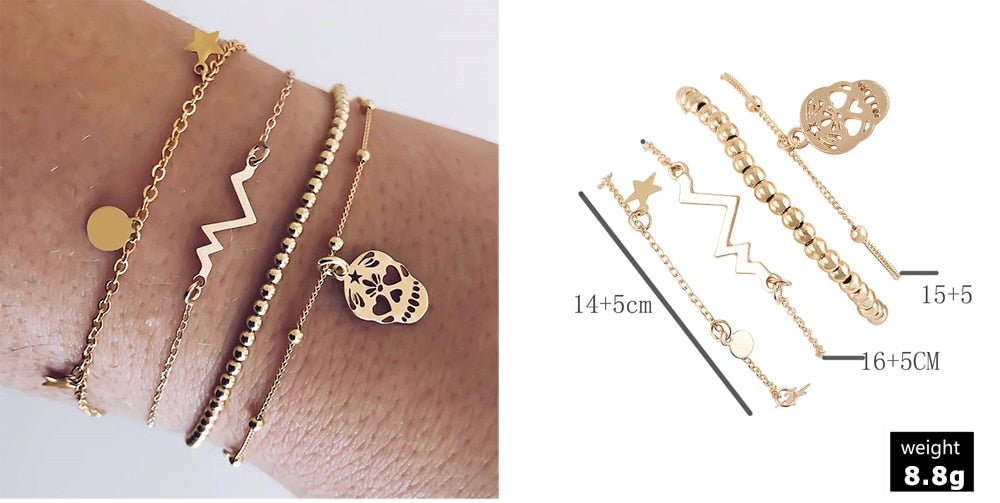 Turtle Heart Pearl Wave LOVE Crystal Marble Charm Bracelets for Women image 23