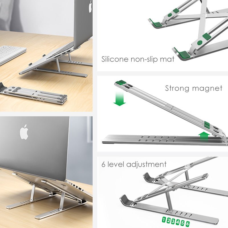 LINGCHEN Foldable Laptop Stand for MacBook Pro and Notebook image 22