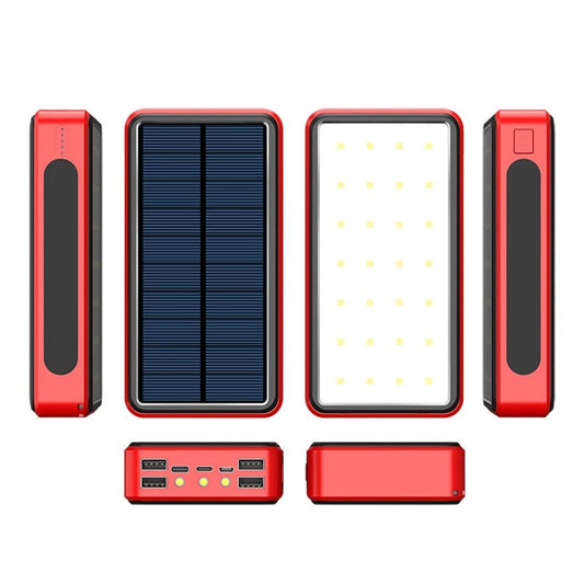 80000 mAh Waterproof Polymer Solar Power Bank Battery Charger image 0
