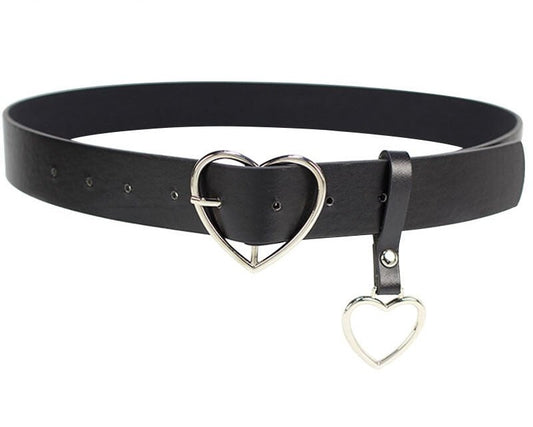 Best YBT Women Belt | PU Leather Metal Heart Pin Buckle Belt | Waistband Women Belt image 0