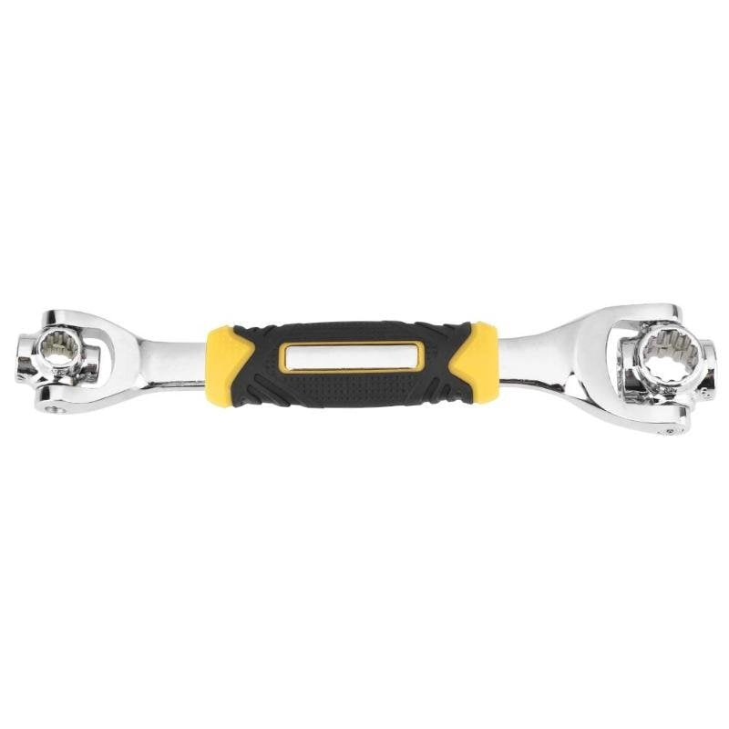 48 in 1 Socket 360 Degree Rotation Universal Wrench Spanner Work with Spline Bolts image 16