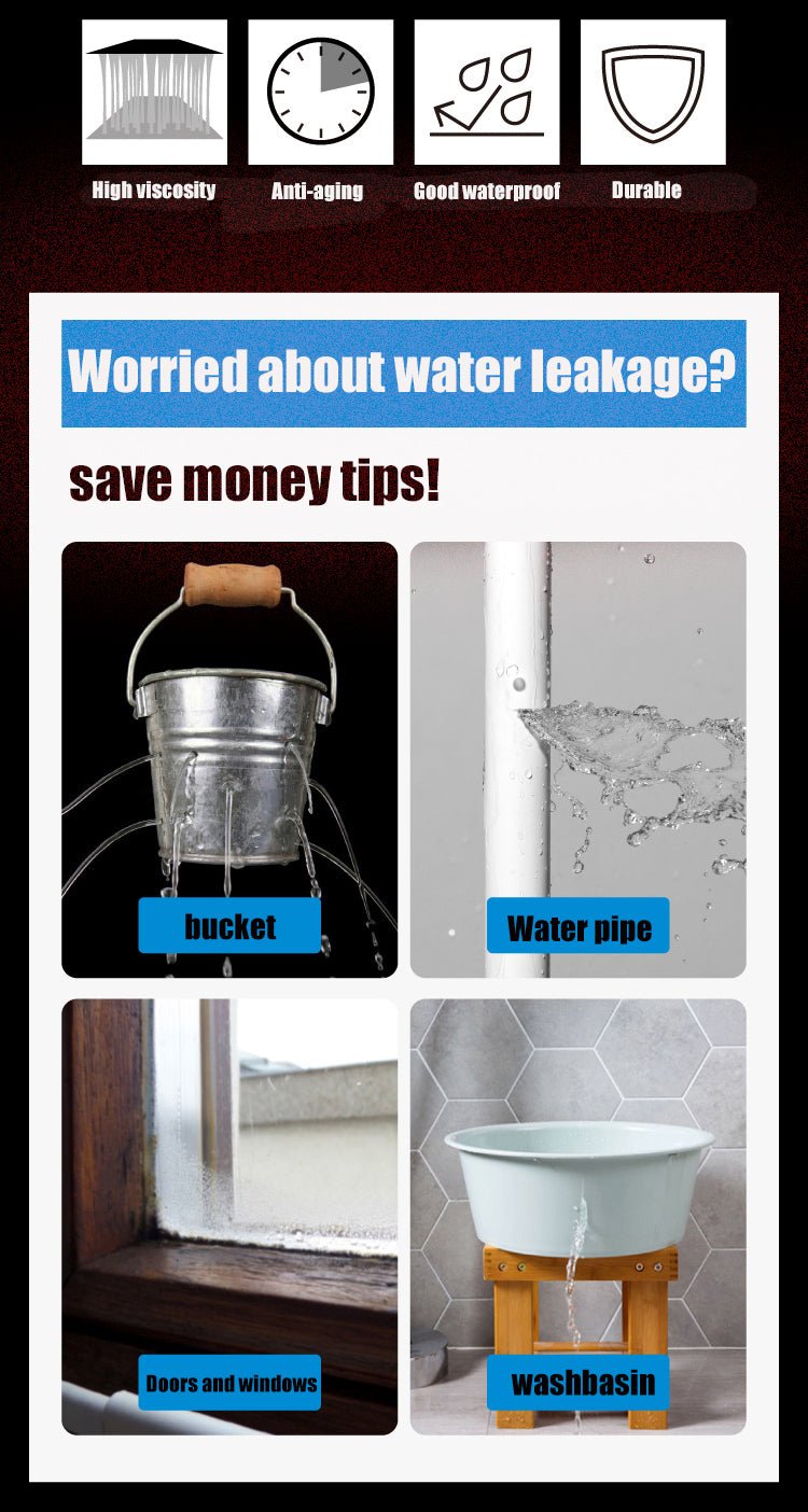 Super Fix Strong Stop Leak Seal Repair Insulating Tape | Waterproof Self Duct Pipe Tape image 4