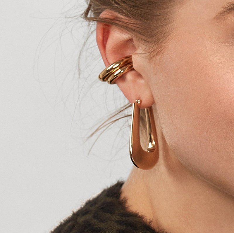 Bohemian Imitation Trendy Small Clip No-Piercing Earrings Cuff For Women and Girls image 13