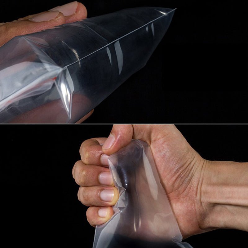 100pcs Ziplock Transparent Food Storage Package Bags image 1