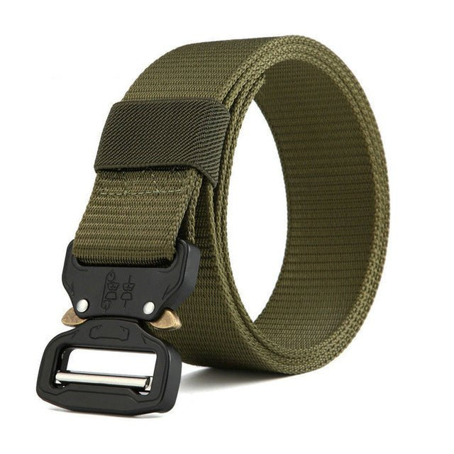 Tactical Belt | New Nylon Army Belt | Men Molle Military SWAT Combat Belts | Knock Off Emergency Survival Belt image