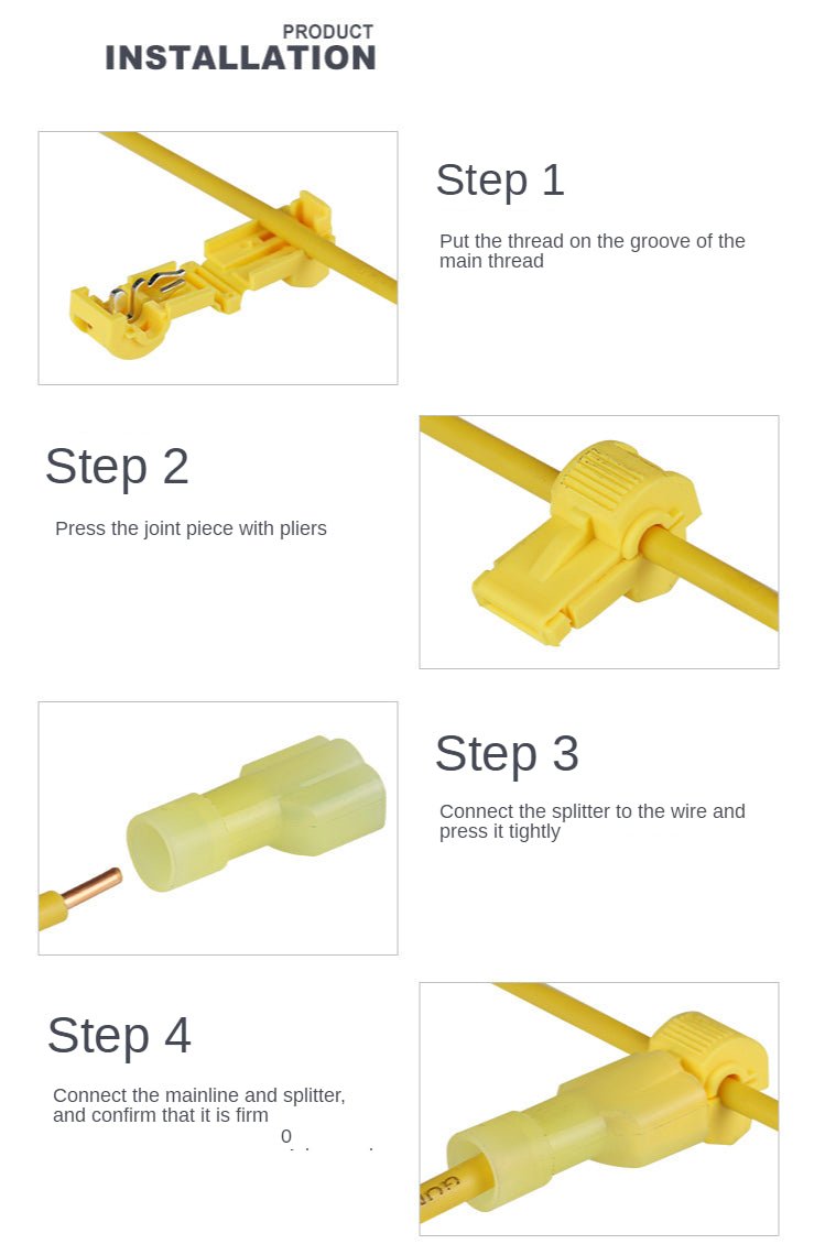 50Pcs(25set) Quick Electrical Cable Connectors image 6