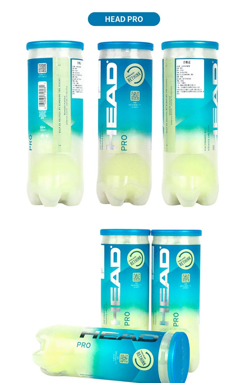 HEAD Professional Tennis 4B Team Tour X Training Balls – High Elasticity & Durable 3B Pro Match Balls image 8