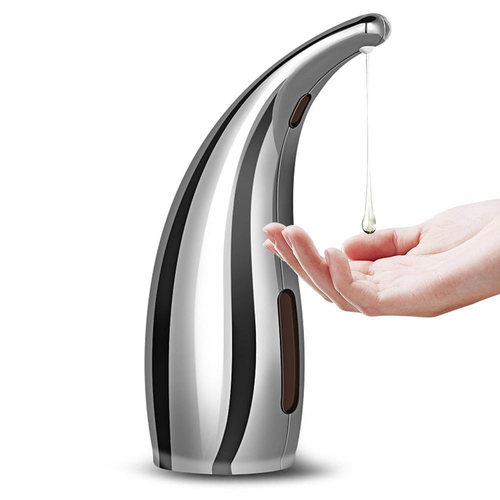 300ML Automatic Infrared Sensor Touchless Liquid Soap Dispenser For Kitchen Bathroom image 0