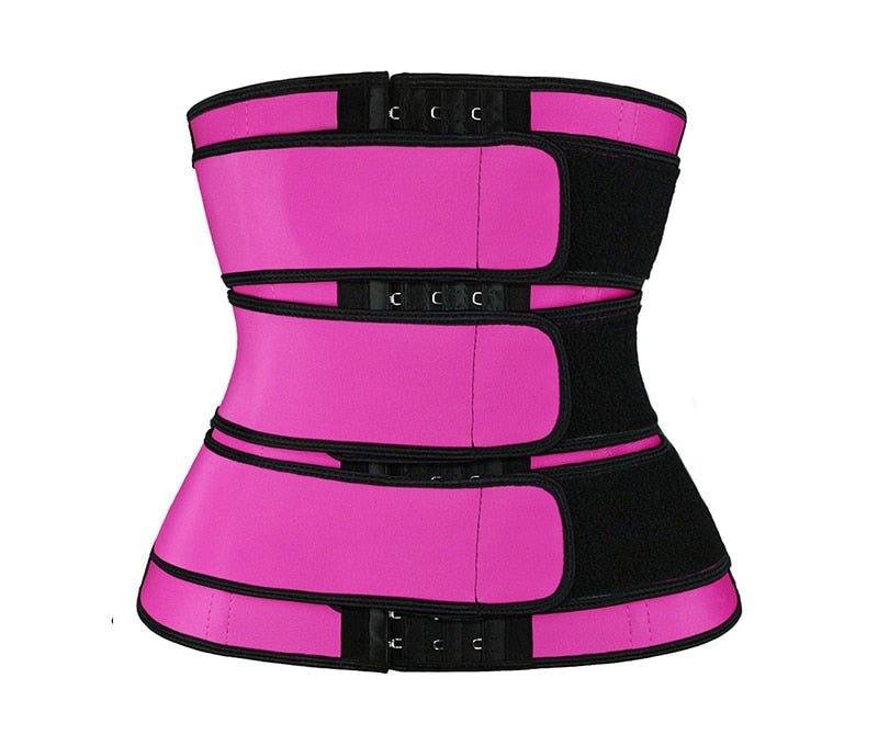 Neoprene Sauna Waist Trainer Corset Sweat Belts Body Shaper Slimming Corset Weight Loss Compression Trimmer Belt for Women image 8