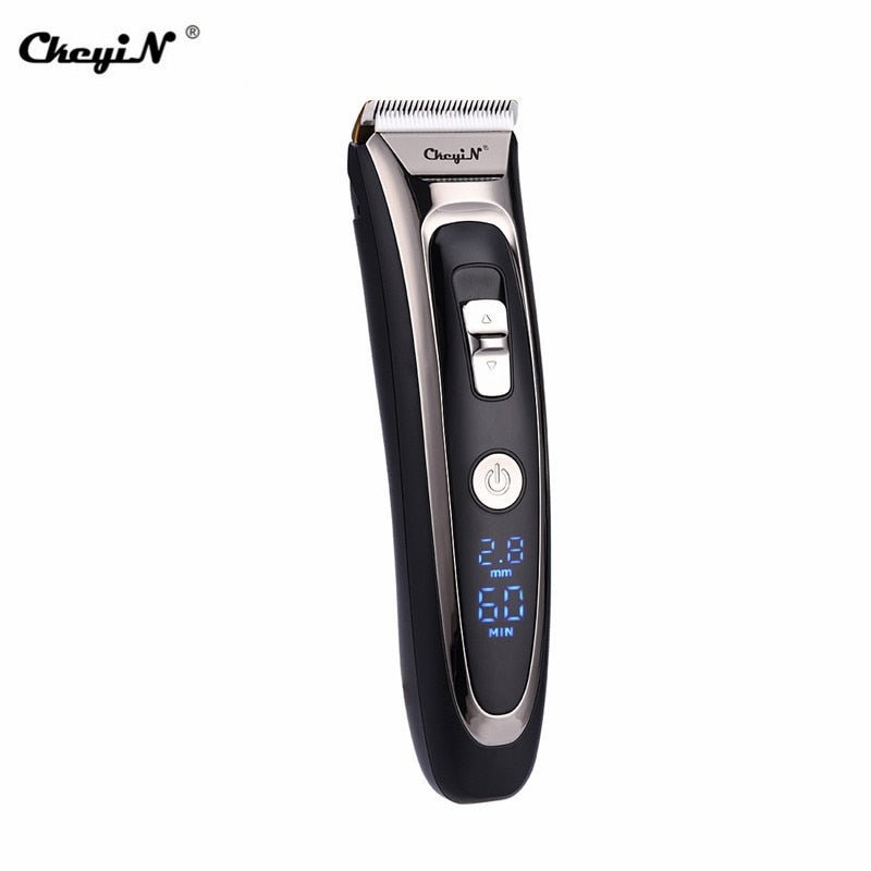 Professional Digital Rechargeable Cordless Hair Clipper and Trimmer image 13