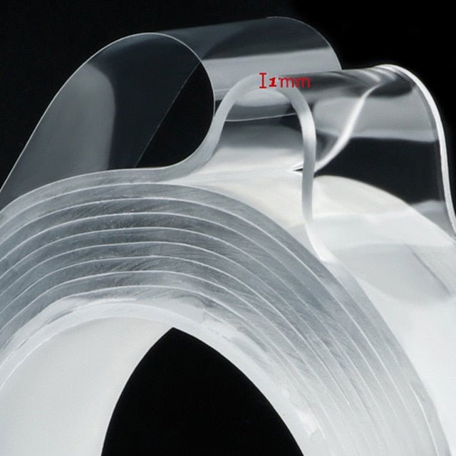 Magic Traceless Double-Sided Transparent Adhesive and removable Nano-Tape image