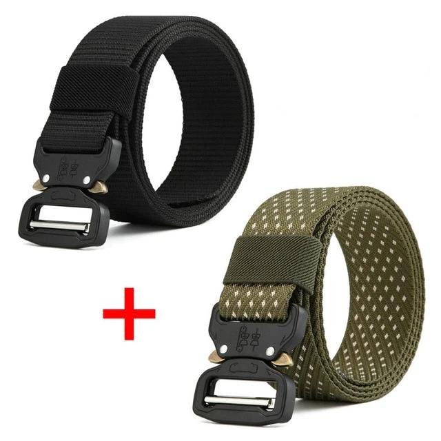 Tactical Belt | New Nylon Army Belt | Men Molle Military SWAT Combat Belts | Knock Off Emergency Survival Belt image