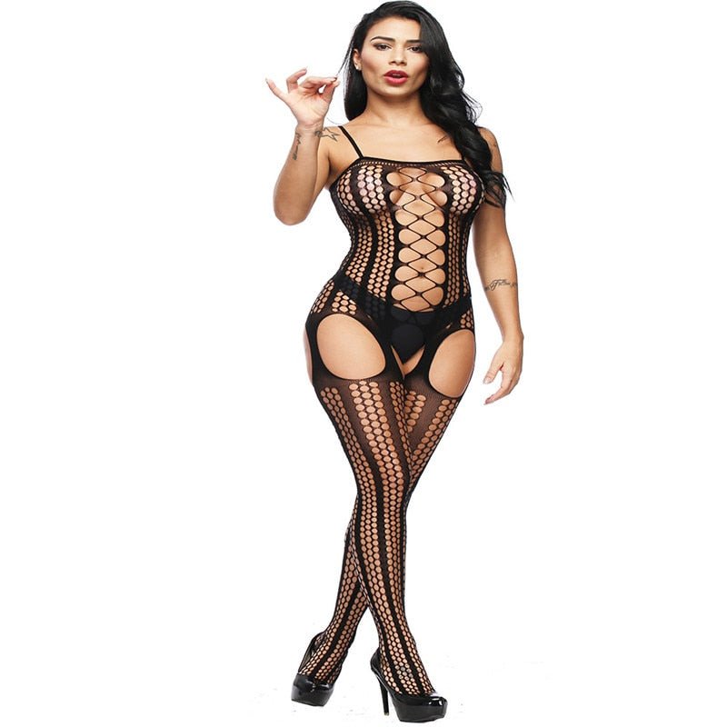 Sexy Lingerie Erotic Teddies Bodysuits Mesh image 16