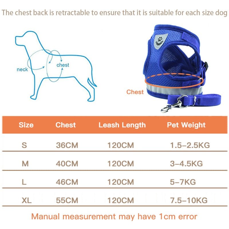 Adjustable Reflective Dog Vest Harness image 9