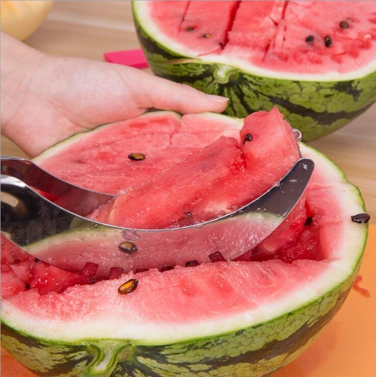 Stainless Steel Watermelon Slicer image 1