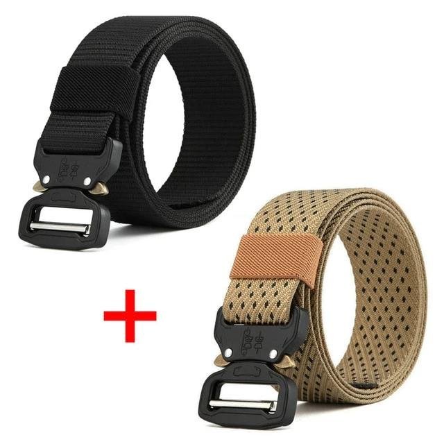 Tactical Belt | New Nylon Army Belt | Men Molle Military SWAT Combat Belts | Knock Off Emergency Survival Belt image