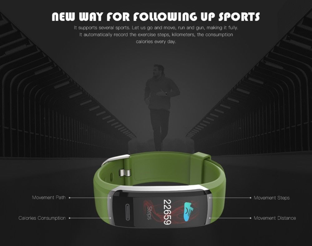 Letike IP67 Waterproof Heart rate Fitness Tracker Bracelet image 15