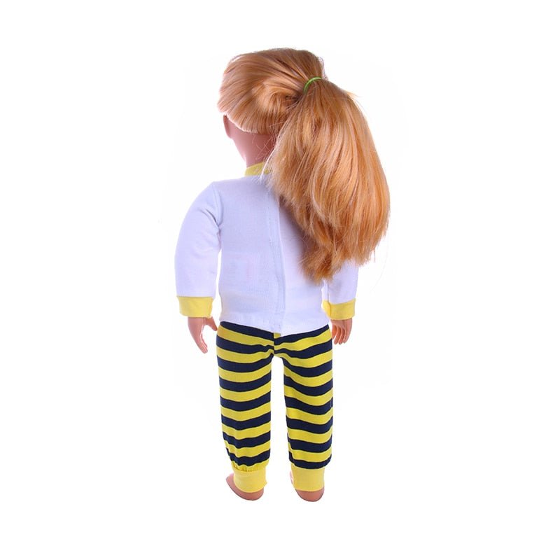 13 Styles Pajamas, Nightgown and Sleepwear Fit | 18 Inch American & 43CM Baby Doll Clothes Accessories image 17