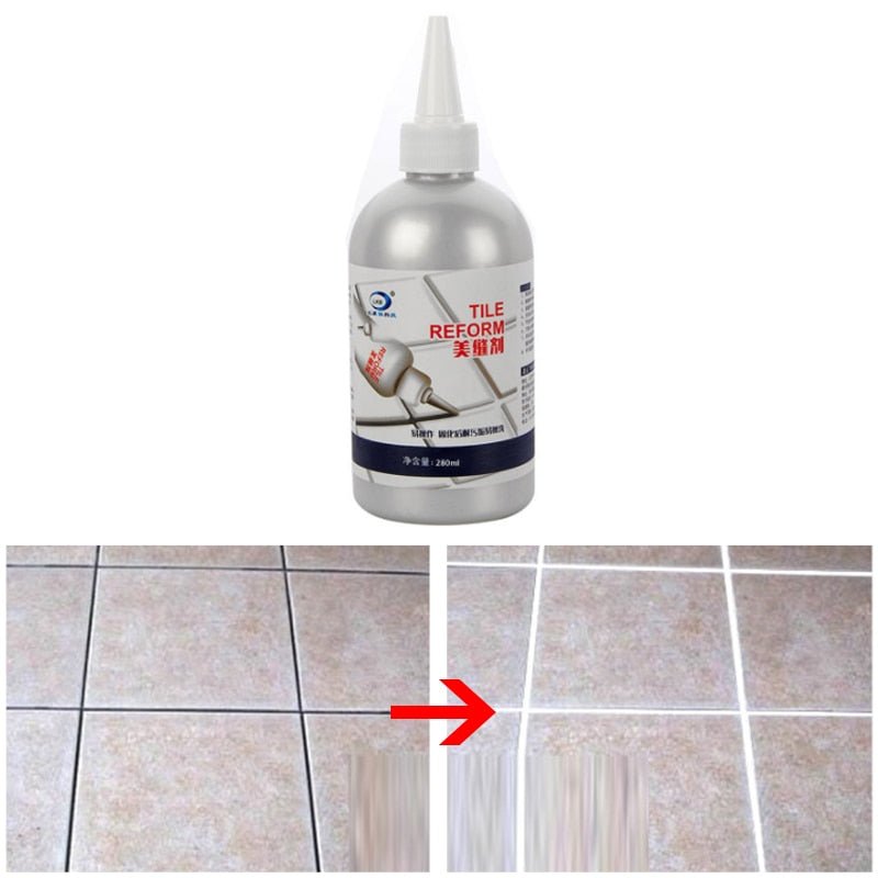 Tile Gap Refill Agent |Tiles Reform Coating Mold Cleaner |Tile Sealer Repair Glue image 11