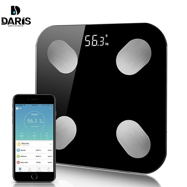 Smart Digital Bluetooth Body Weight Bathroom Floor Scale image