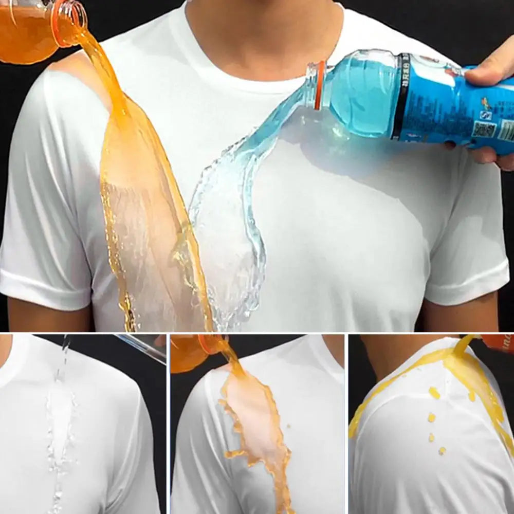 Hydrophobic Waterproof Men‚Äôs Quick-Dry T-Shirt ‚Äì Soft, Breathable, and Wear-Resistant image 3