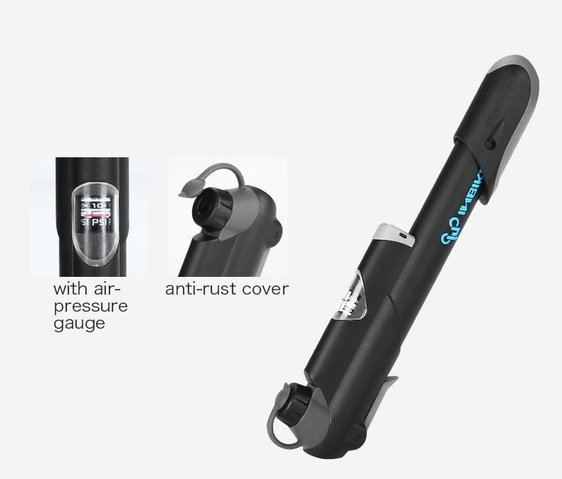 INBIKE Portable Mini Hand Pump Bicycle Cycling Air Pump image 22