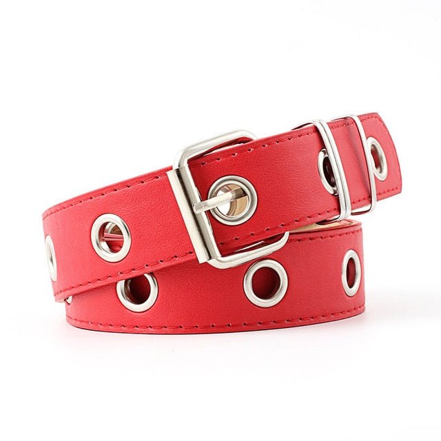 Best YBT Women Belt | PU Leather Metal Heart Pin Buckle Belt | Waistband Women Belt image