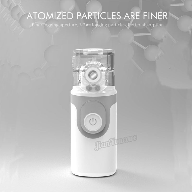 Mini Handheld Portable Autoclean Inhale Nebulizer Atomizer Mesh image 8