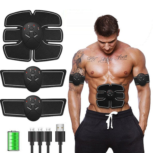 Ems Abdominal Muscle Trainer Abs Trainer Ems Hip Trainer Muscle Stimulator Abs Fitness Butt Waist And Thigh Trainer Men Women image 0