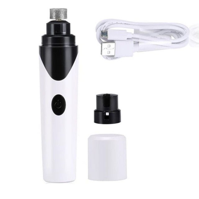 Rechargeable Dog and Cat Nail Care Grooming | USB Electric Pet Dog Nail Trimmer image 12