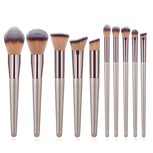 La Milee Champagne Makeup Brush Set image 0