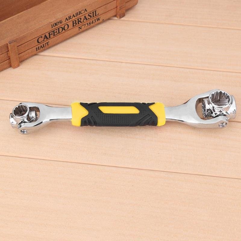 48 in 1 Socket 360 Degree Rotation Universal Wrench Spanner Work with Spline Bolts image 15