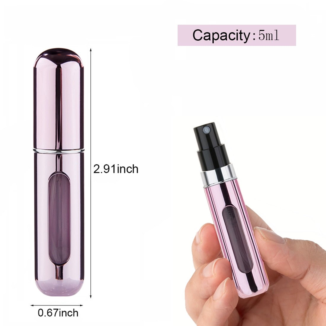 Refillable Mini Perfume Spray Bottle | Portable Travel Atomizer Perfume Spray Bottle image 37