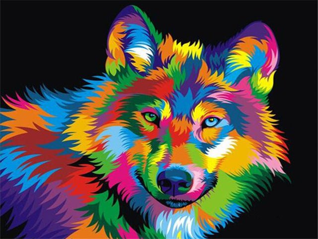 Oil Painting By Numbers Canvas Pictures Set Animals 50x40cm - SZGD630, 50X40cm No Frame image