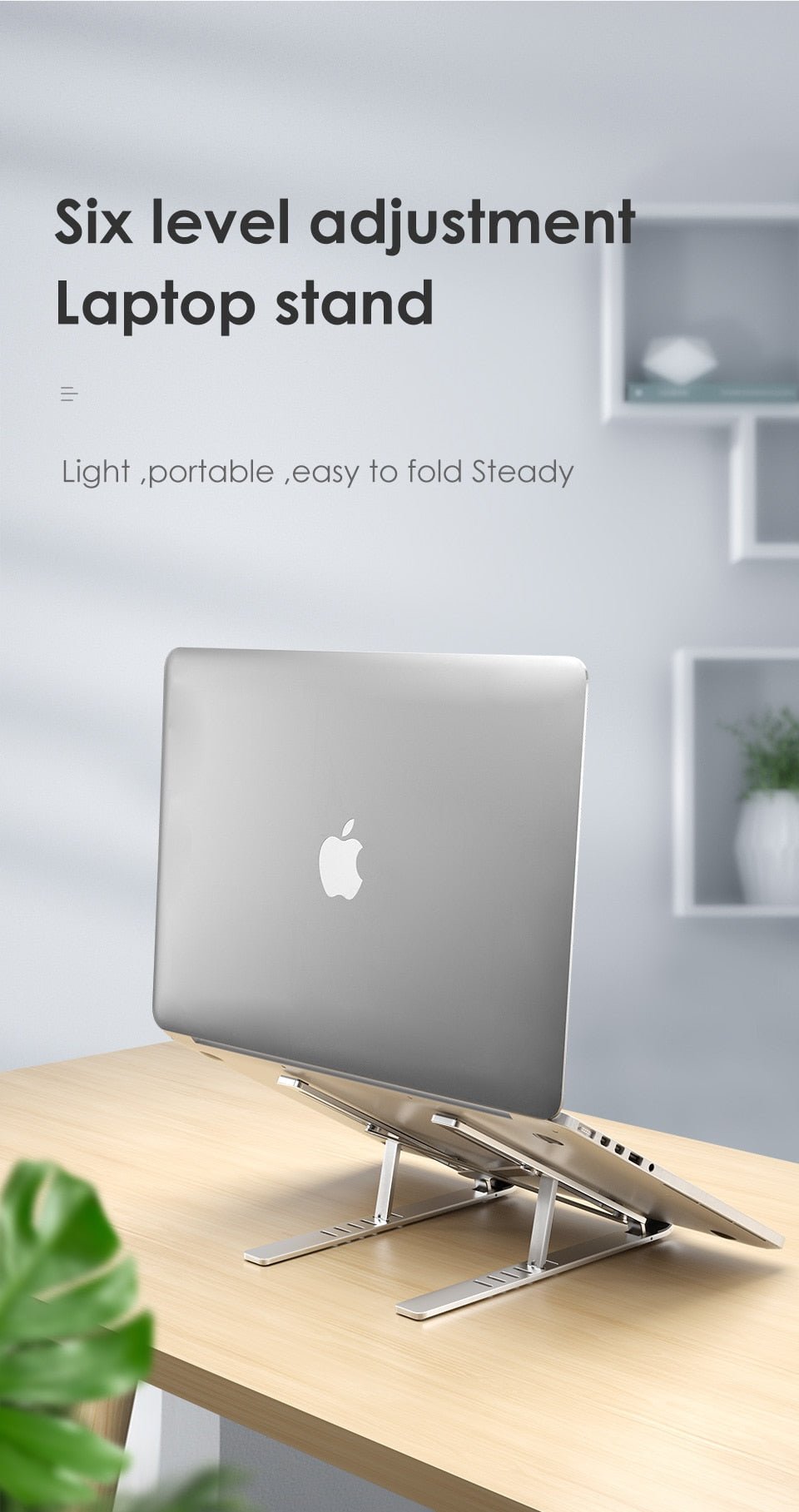 LINGCHEN Foldable Laptop Stand for MacBook Pro and Notebook image 18