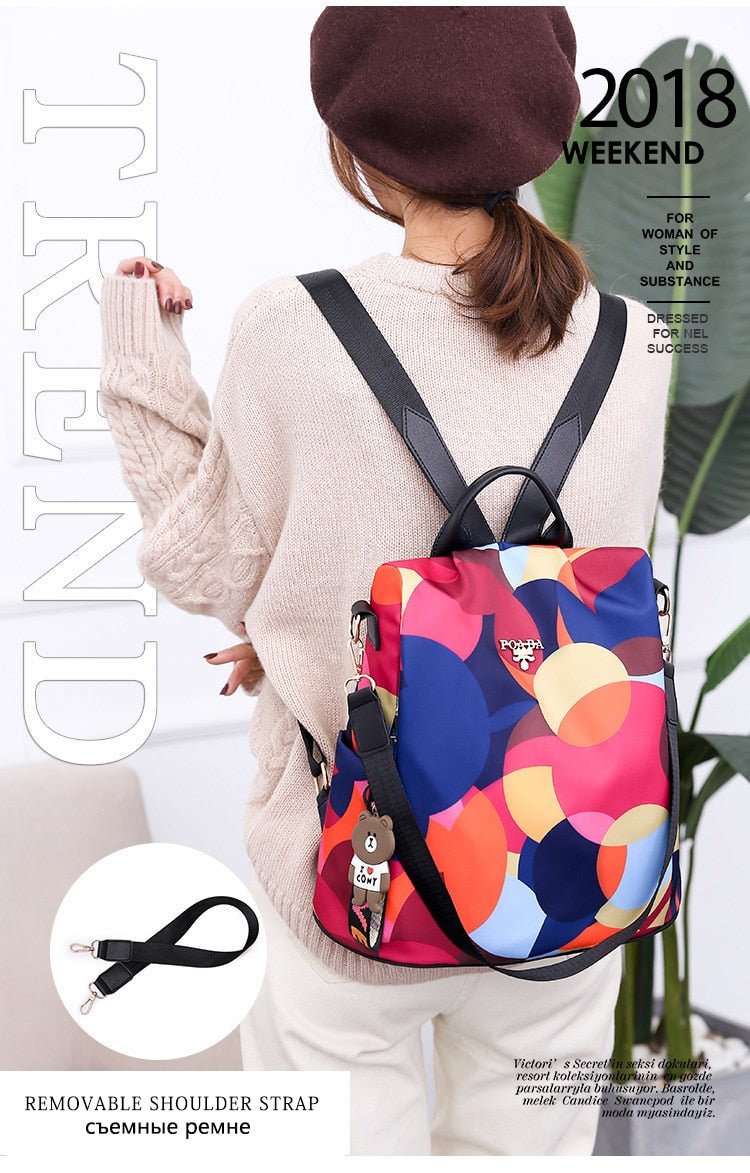 Large Capacity Women School Backpack image 23