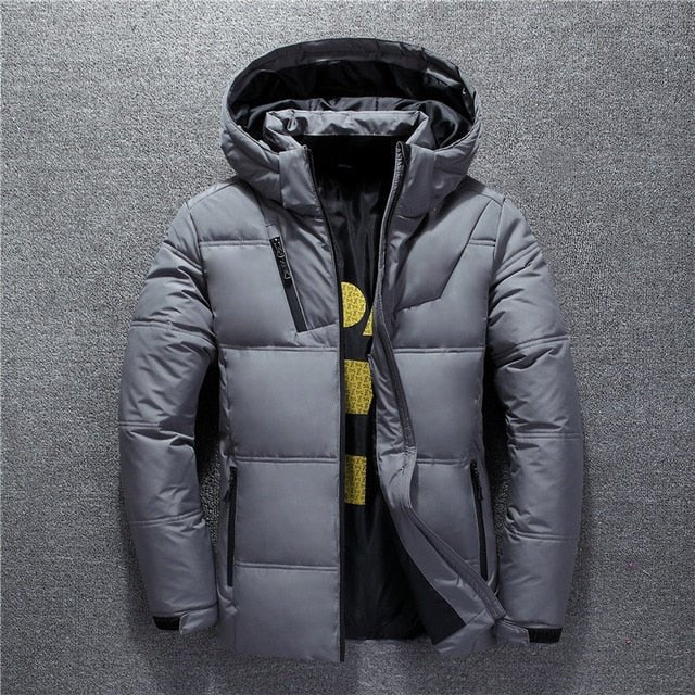 New Winter Jacket | Men High Quality Casual Coat | Hood Thick Warm Waterproof Jacket | Male Winter Parkas Outerwear image 12