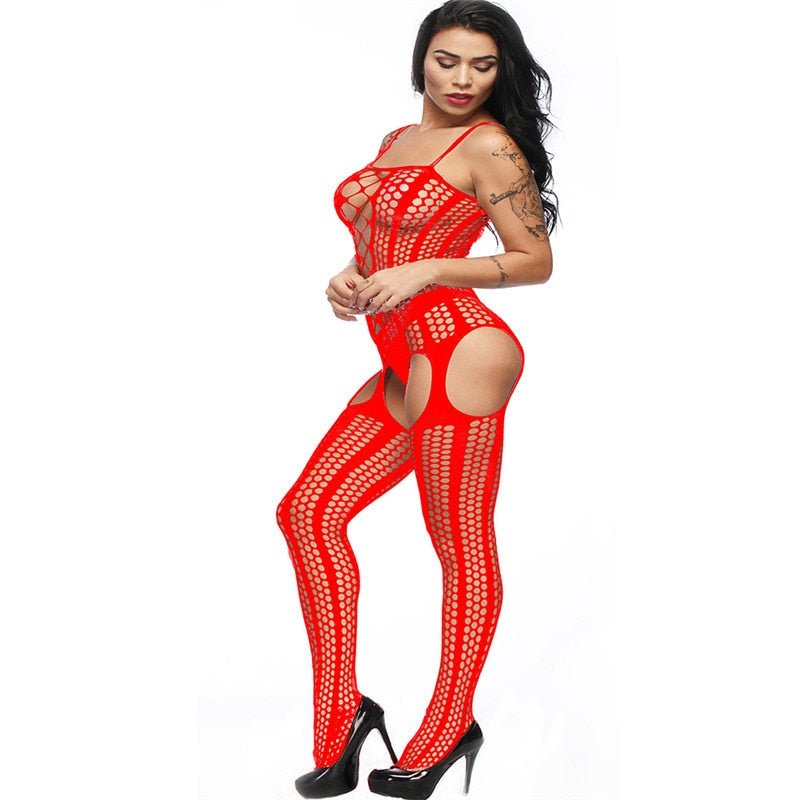 Sexy Lingerie Erotic Teddies Bodysuits Mesh image 26