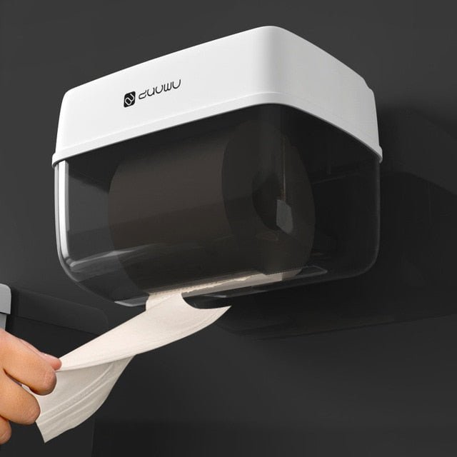 Waterproof Wall Mountable Toilet Tissue Paper Holder image 22