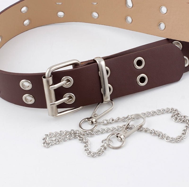 YBT Women Leather Pin Buckle Belt image 6