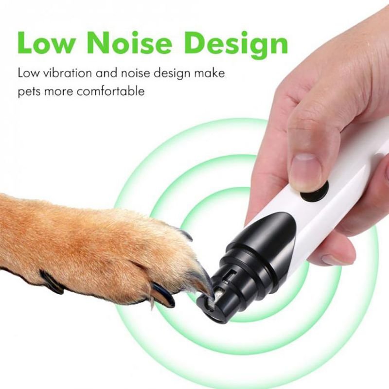 Rechargeable Dog and Cat Nail Care Grooming | USB Electric Pet Dog Nail Trimmer image 8