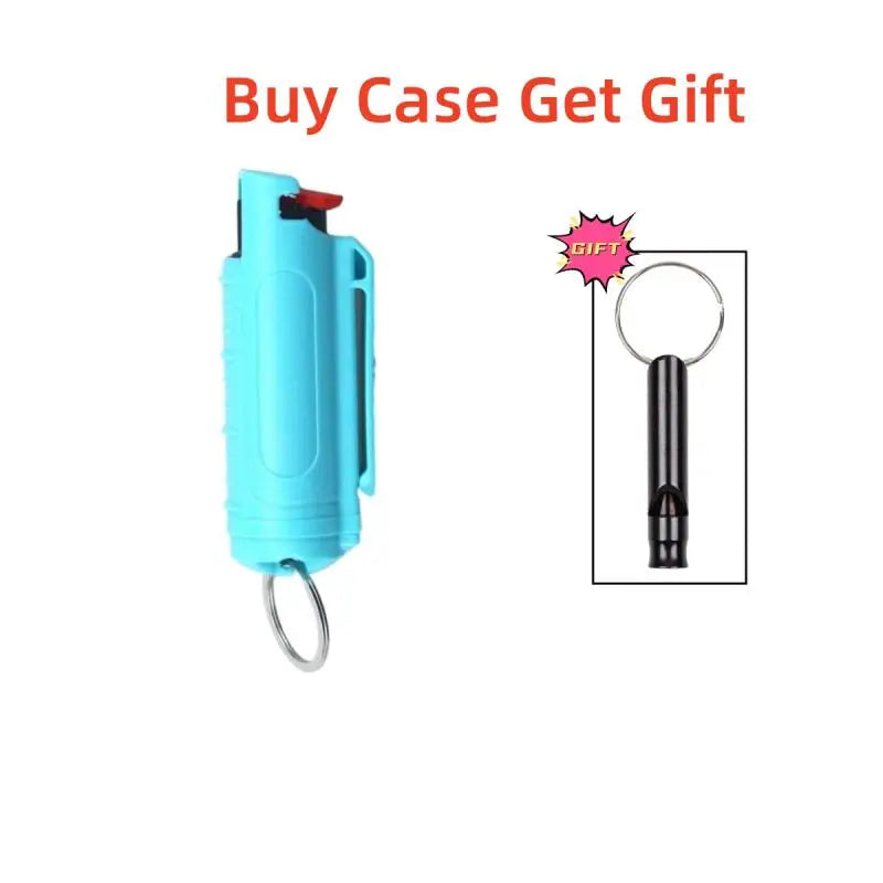 Self-Defense Pepper Spray (20ml) – Compact Plastic Case with Key Ring for Women - Buy Case Get Gift 3, Imported image