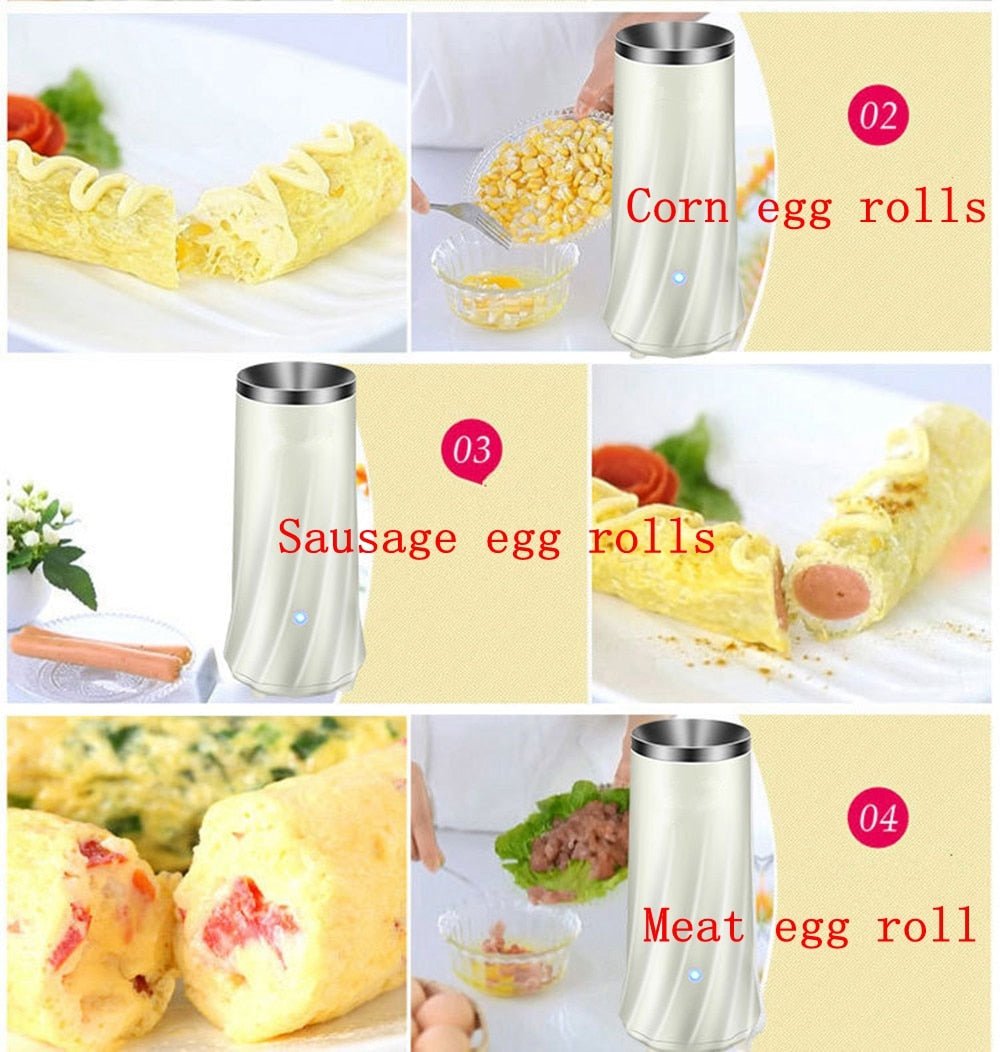 Electric Multifunctional Mini Egg Roll and Omelette Maker image 11