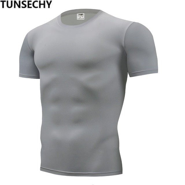 Men's Short Sleeve Compression T-shirts image 25